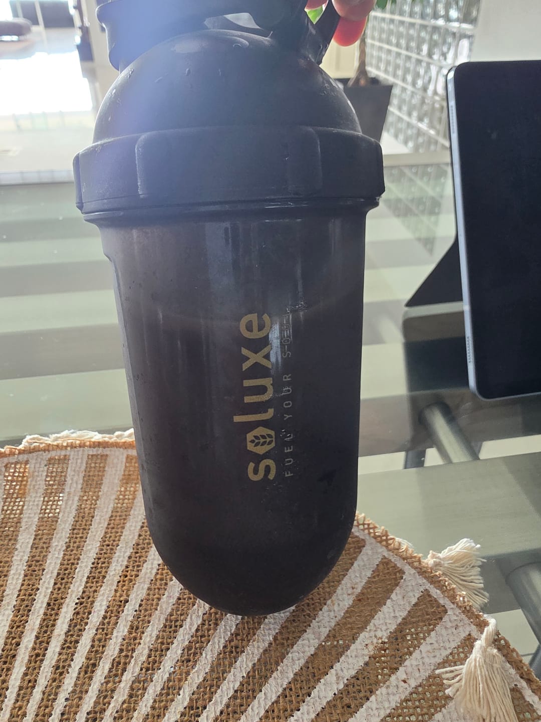 Customer photo review of Soy Protein Isolate - Dark Chocolate