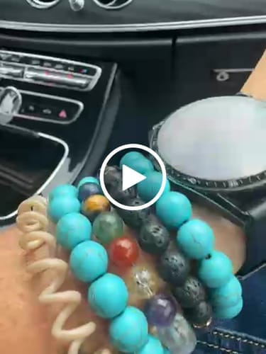 Customer photo review of 7 Chakra Activation Bracelet