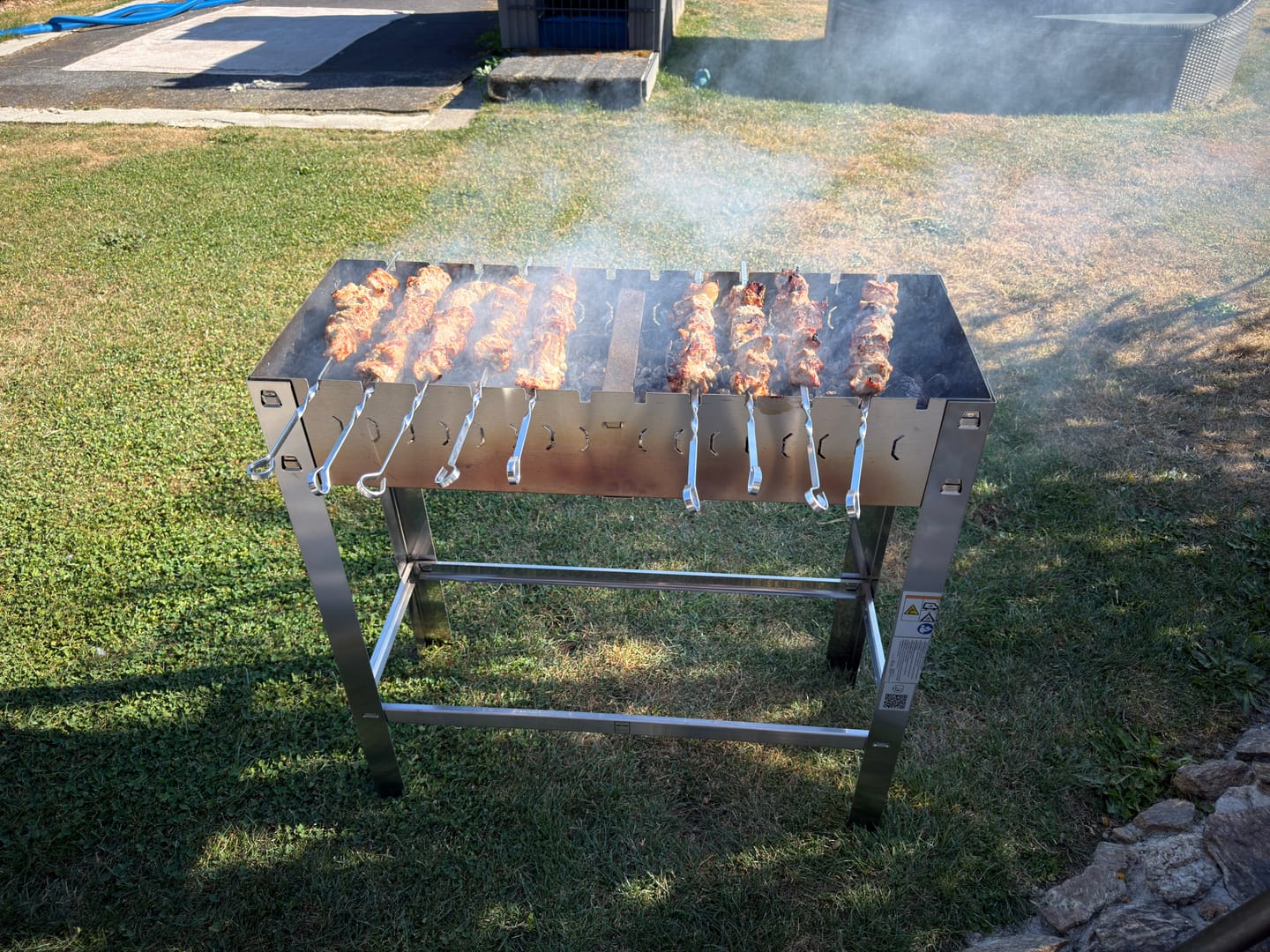 Customer photo review of Schweine-Schaschlik Original - Mayonnaise Zwiebel Kräuter Marinade | mySchaschlik