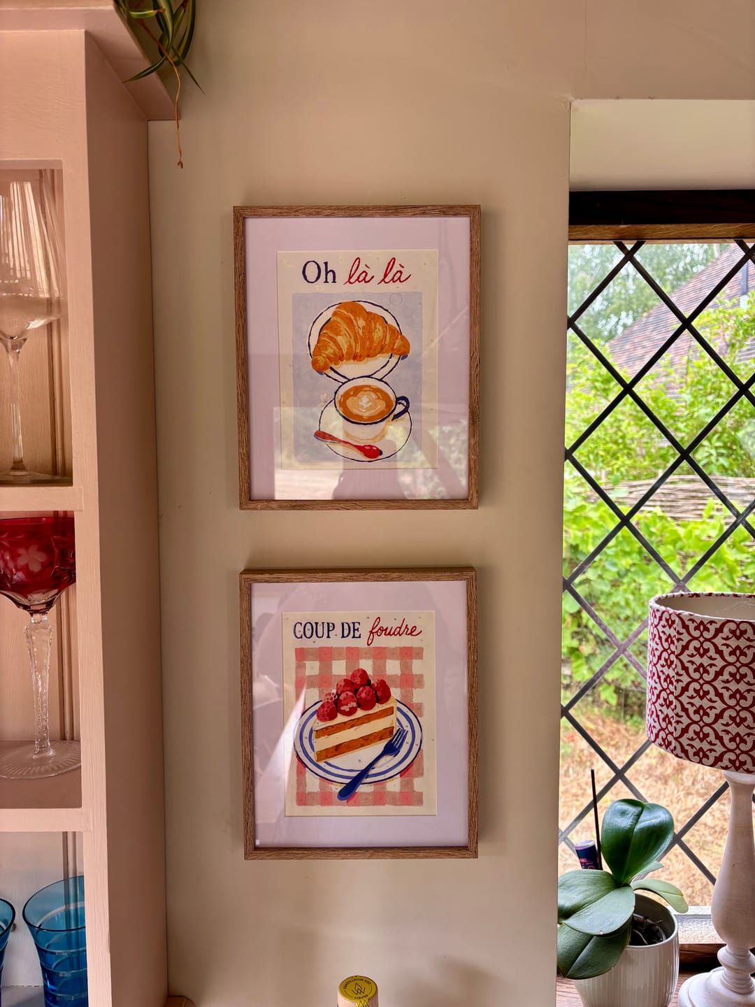 Customer photo review of 6 Mini Paintings - La Vie en Rose Set