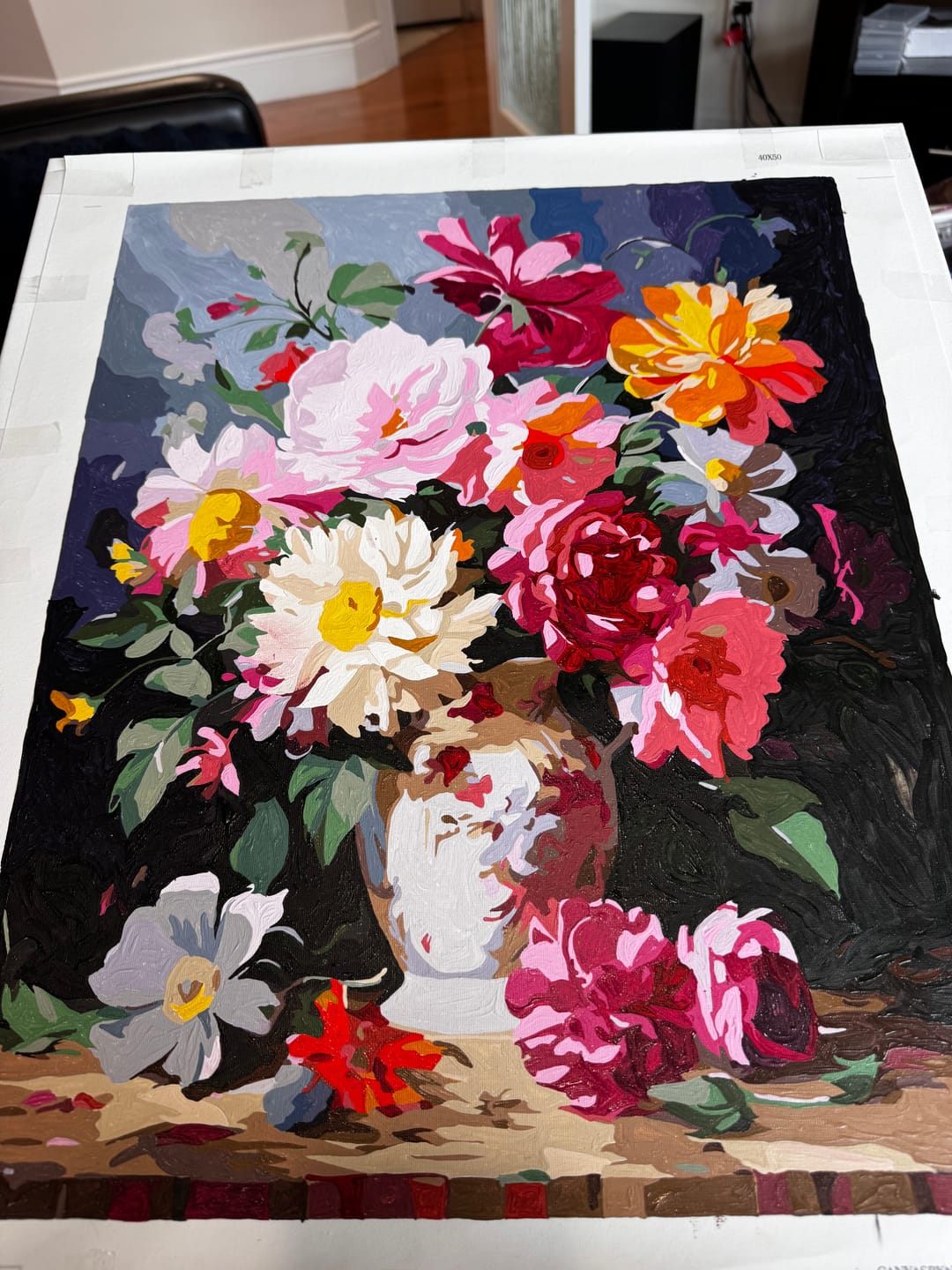 Customer photo review of Colorful Arrangement