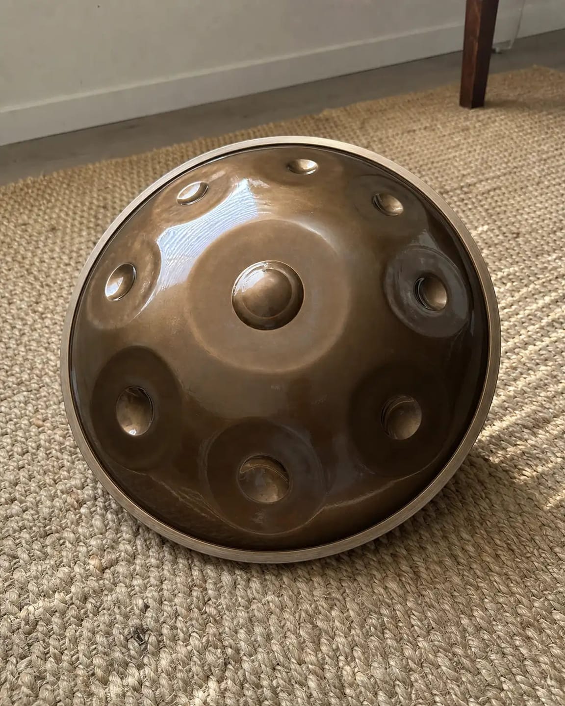 Customer photo review of Handpan Palm-Zen F Kurd 9 Noten – handgestimmt