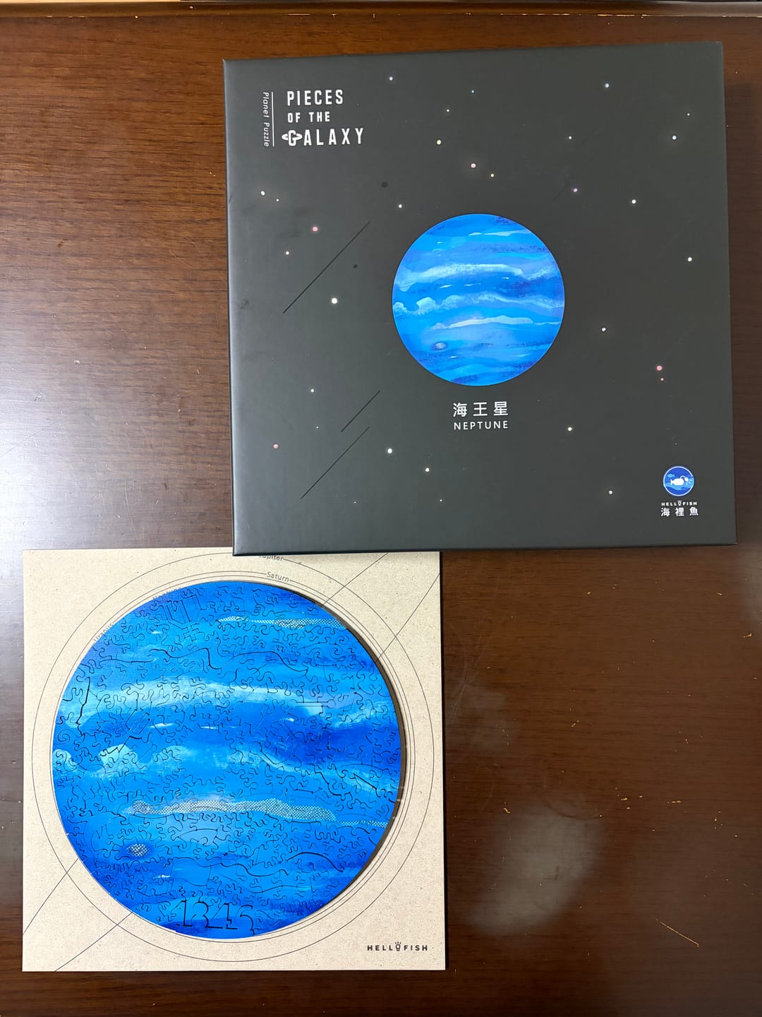 Customer photo review of 【６月入庫分予約】宇宙の破片 NEPTUNE 海王星と専用フレームセット