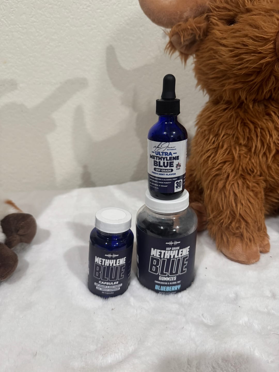 Customer photo review of Damn Good™ Methylene Blue Gummies - 60 Gummies (30 Servings)