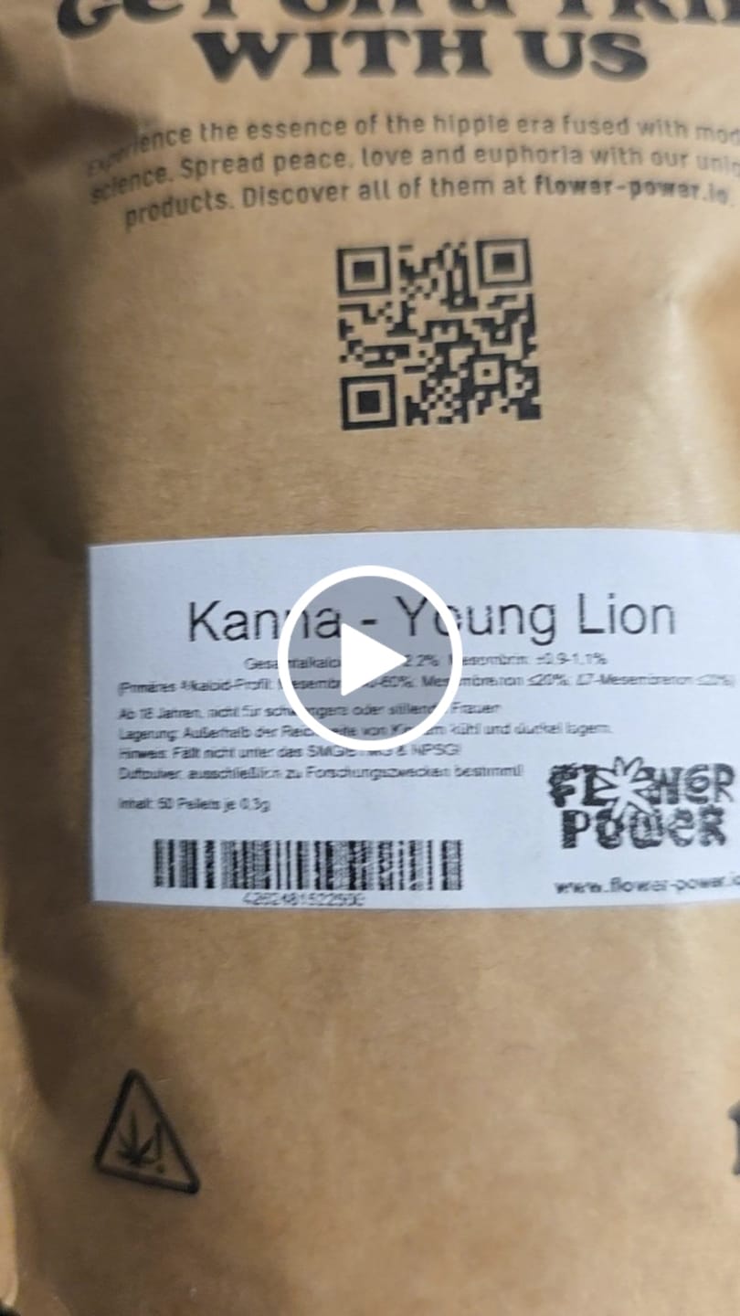 Customer video review of 🦁Kanna Young Lion Pellets