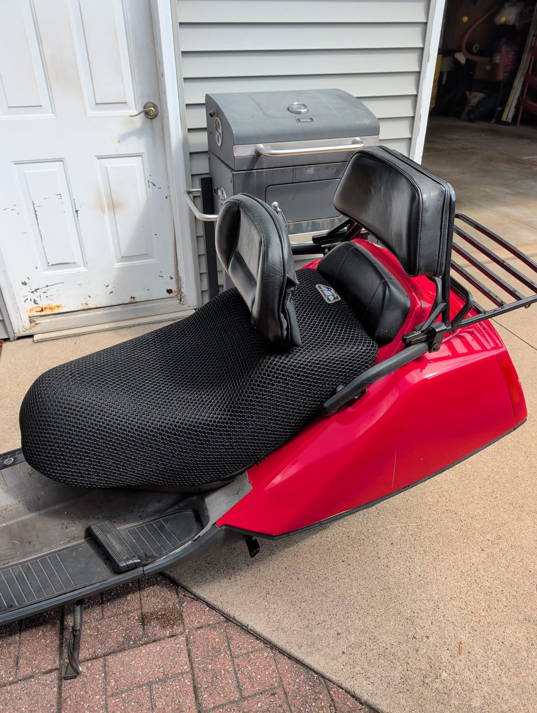 Customer photo review of Wind Rider Seat Cover