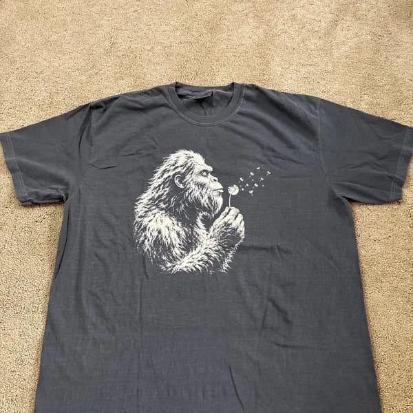 Customer photo review of Blowing Wishes T-shirt