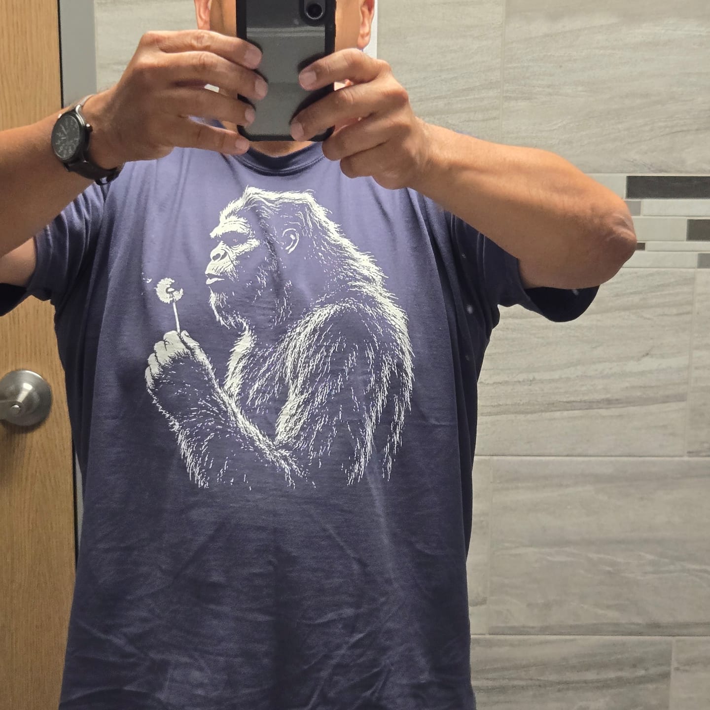 Customer photo review of Bigfoot Wish T-Shirt