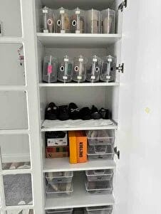 Customer photo review of Zappyvibe: 👟 Ayakkabı Premium Düzen Sistemi