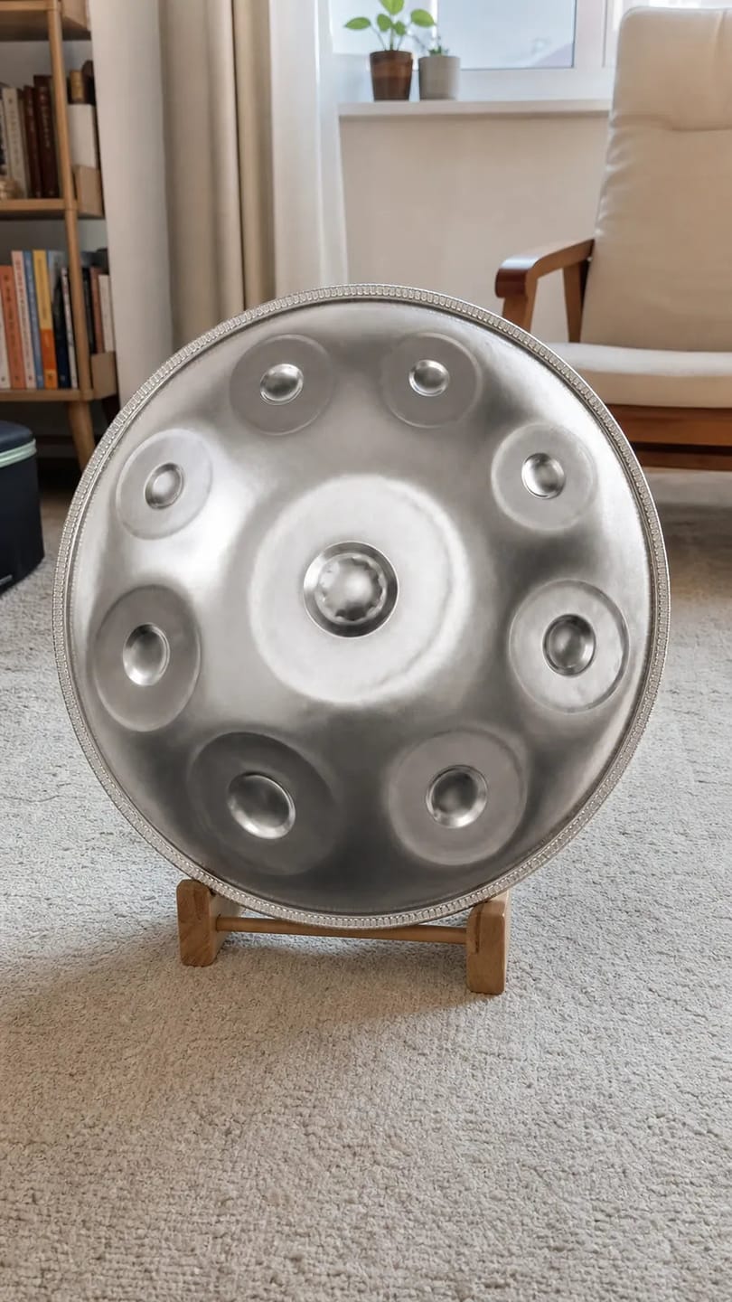Customer photo review of Handpan Air Kurd oder Keltisch D-Moll 9–10 Noten – handgestimmt