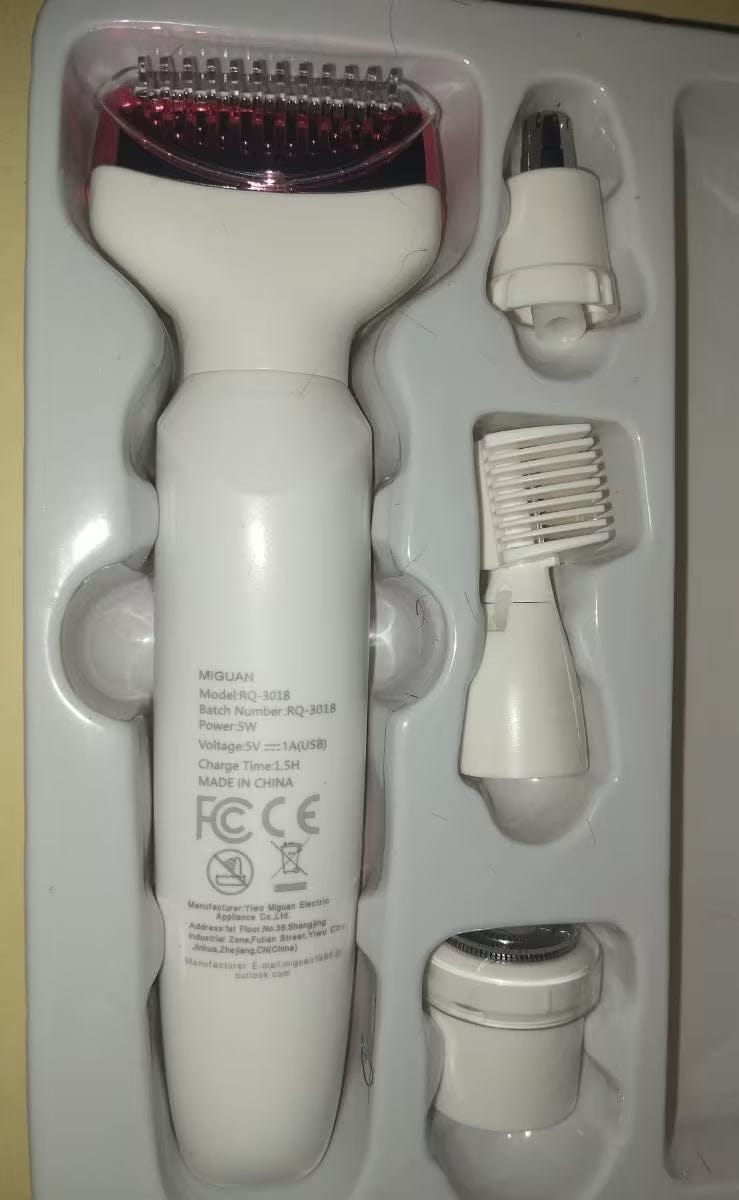 Customer photo review of Electric Lady Shaver