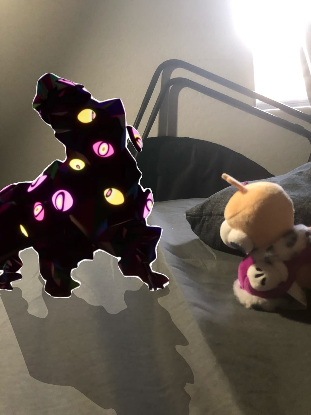 Customer photo review of Kinger & Queenie Magnetic Plush Keychains