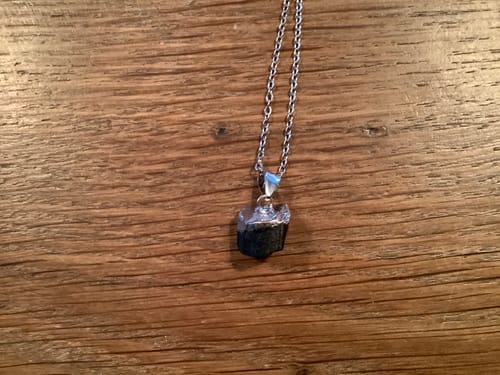 Customer photo review of Tourmaline Necklace