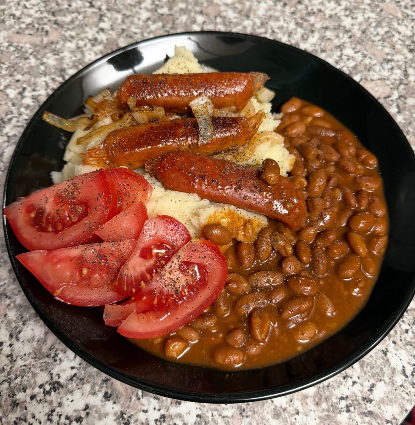 Customer photo review of Butcher-Minced Bangers (1 Pack)