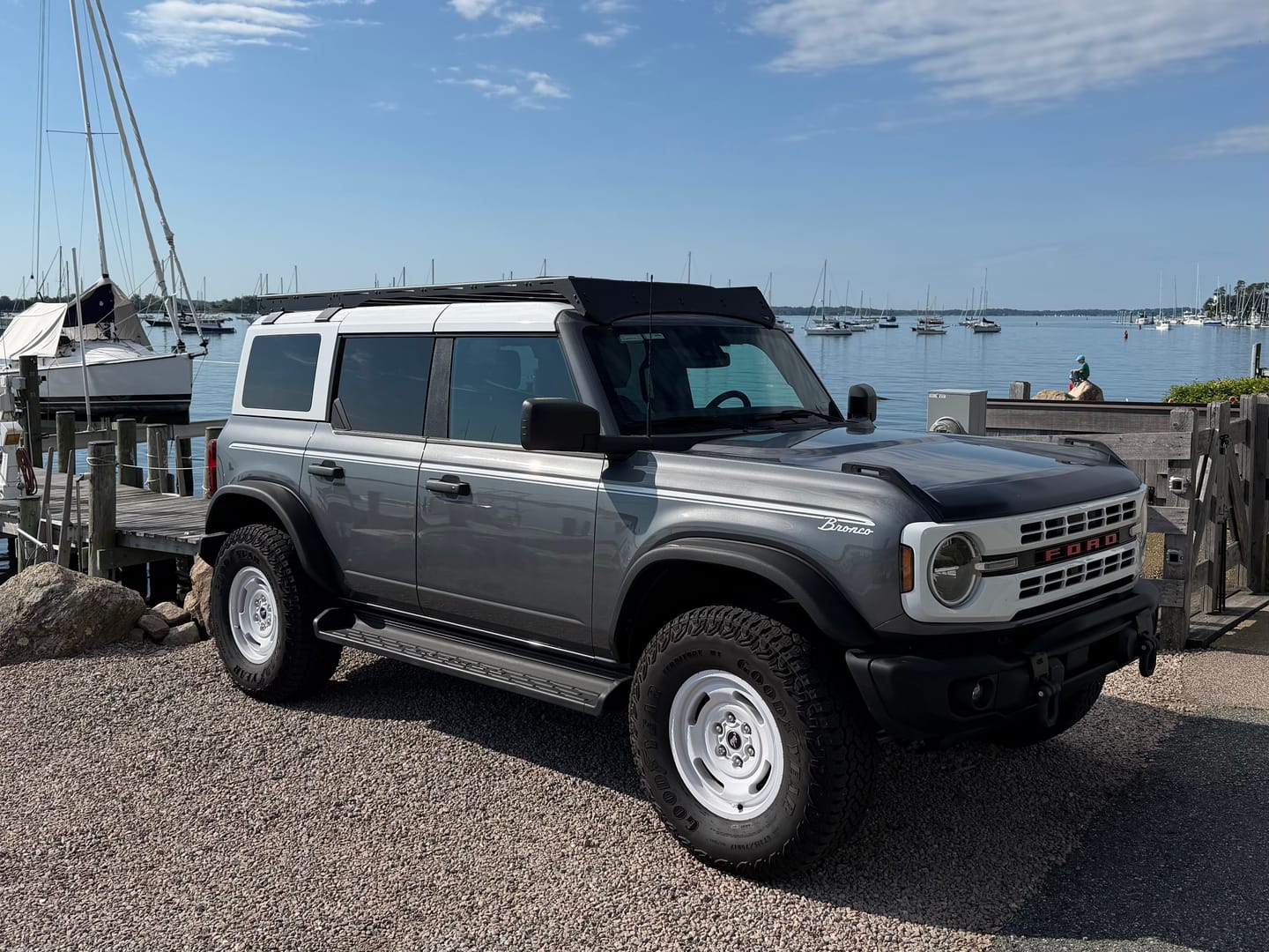 Customer photo review of Modular Roof Rack For The Ford Bronco 4-Door (2021-Current)