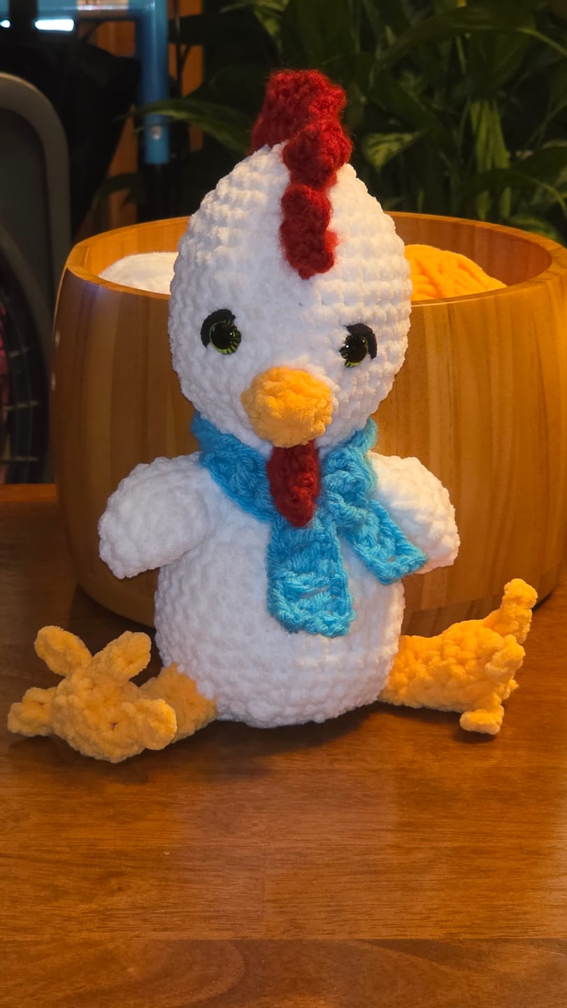 Customer photo review of Crochet Chicken Pattern PDF