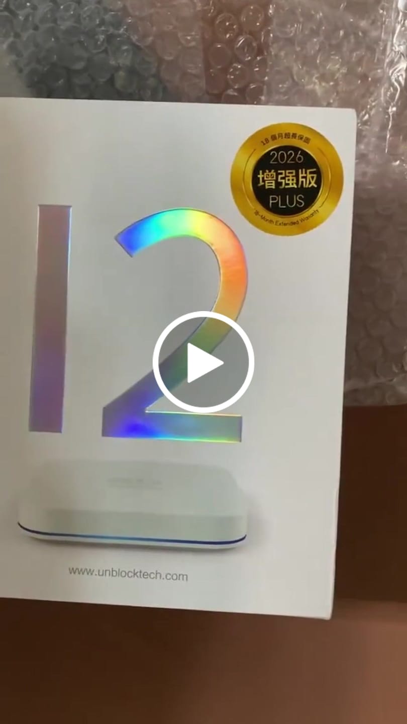 Customer video review of UnBlockTech UBOX12 PRO Android TV Box - Gen 12 (2026)
