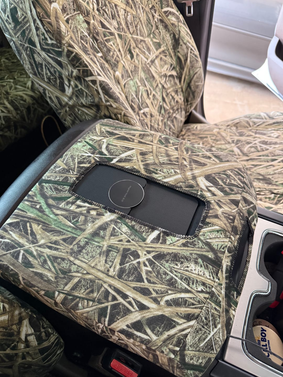 Customer photo review of HyperVolt 2.0 - GMC & Chevy Magsafe Console Charger Upgraded