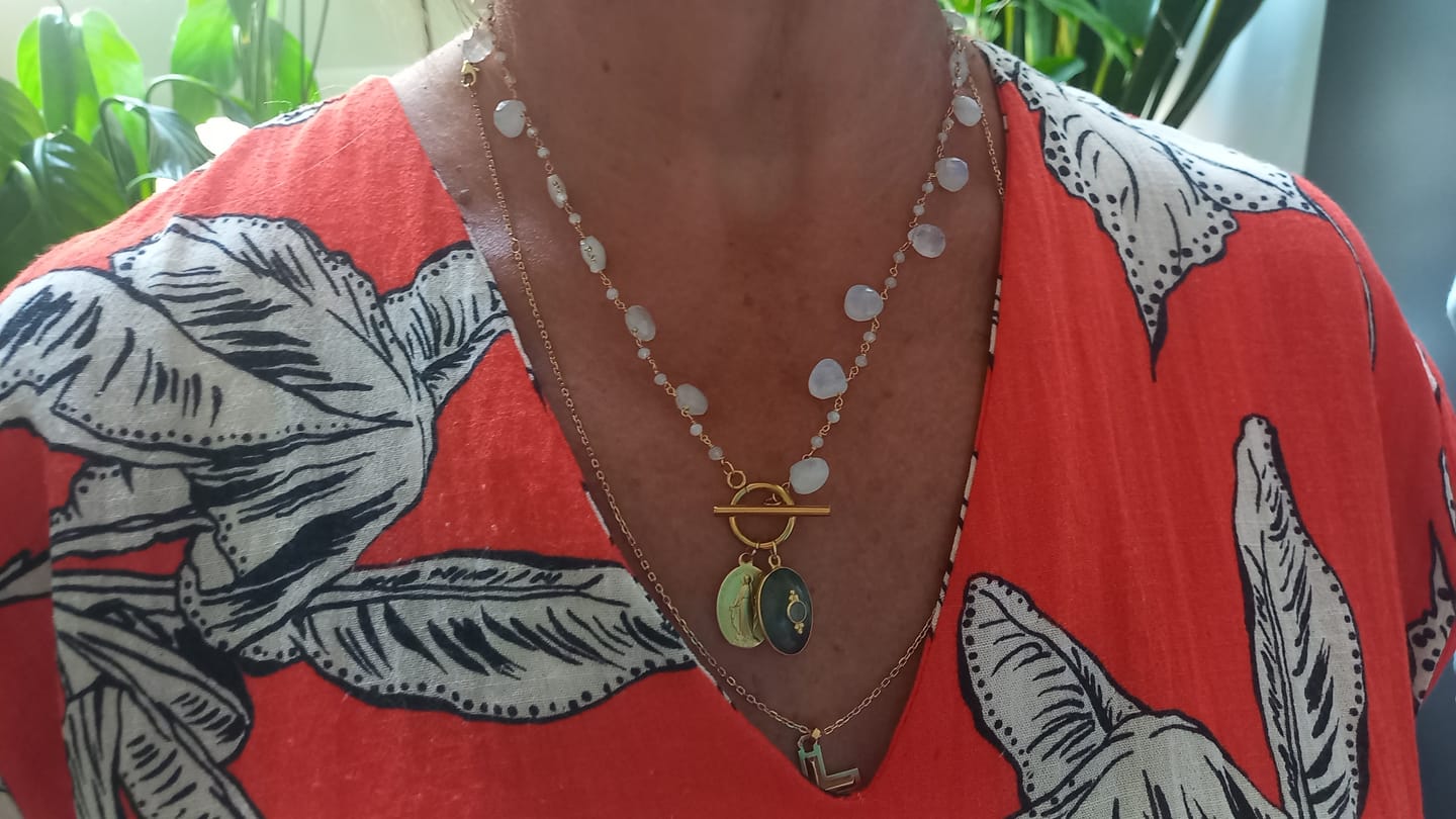 Customer photo review of Collier Jardin d'Hiver