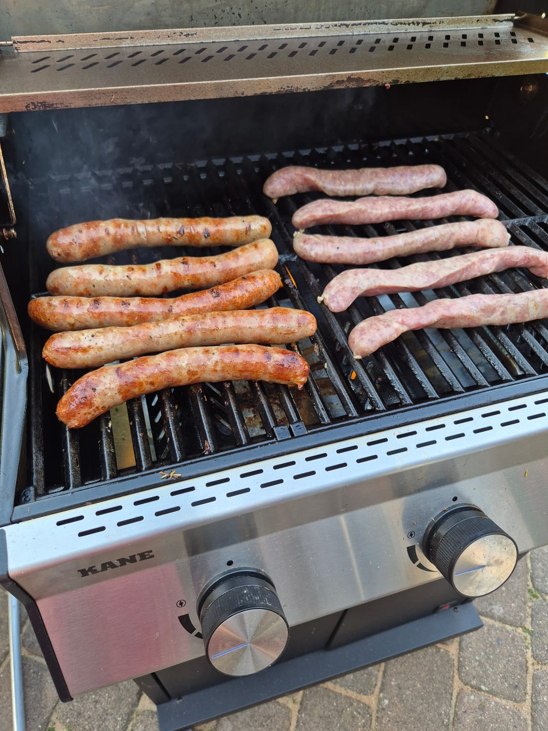 Customer photo review of Original Thüringer Hausmacher Bratwurst grob 5 Stück