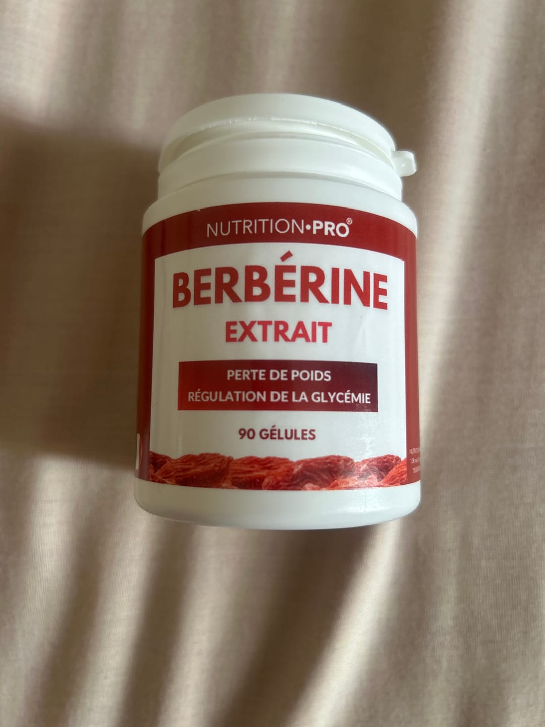 Customer photo review of BERBÉRINE (EXTRAIT 97%) - 90 GÉLULES
