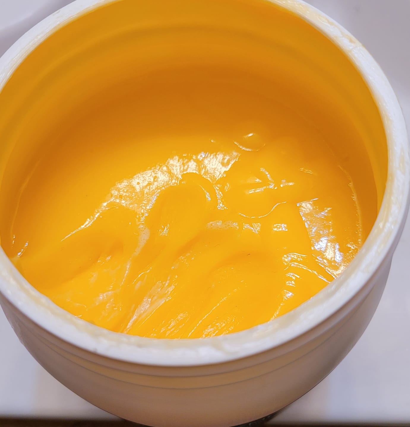 Customer photo review of Design Essentials Honey Crème Moisture Retention Masque | Deep Hydrating Hair Treatment – Choose Size