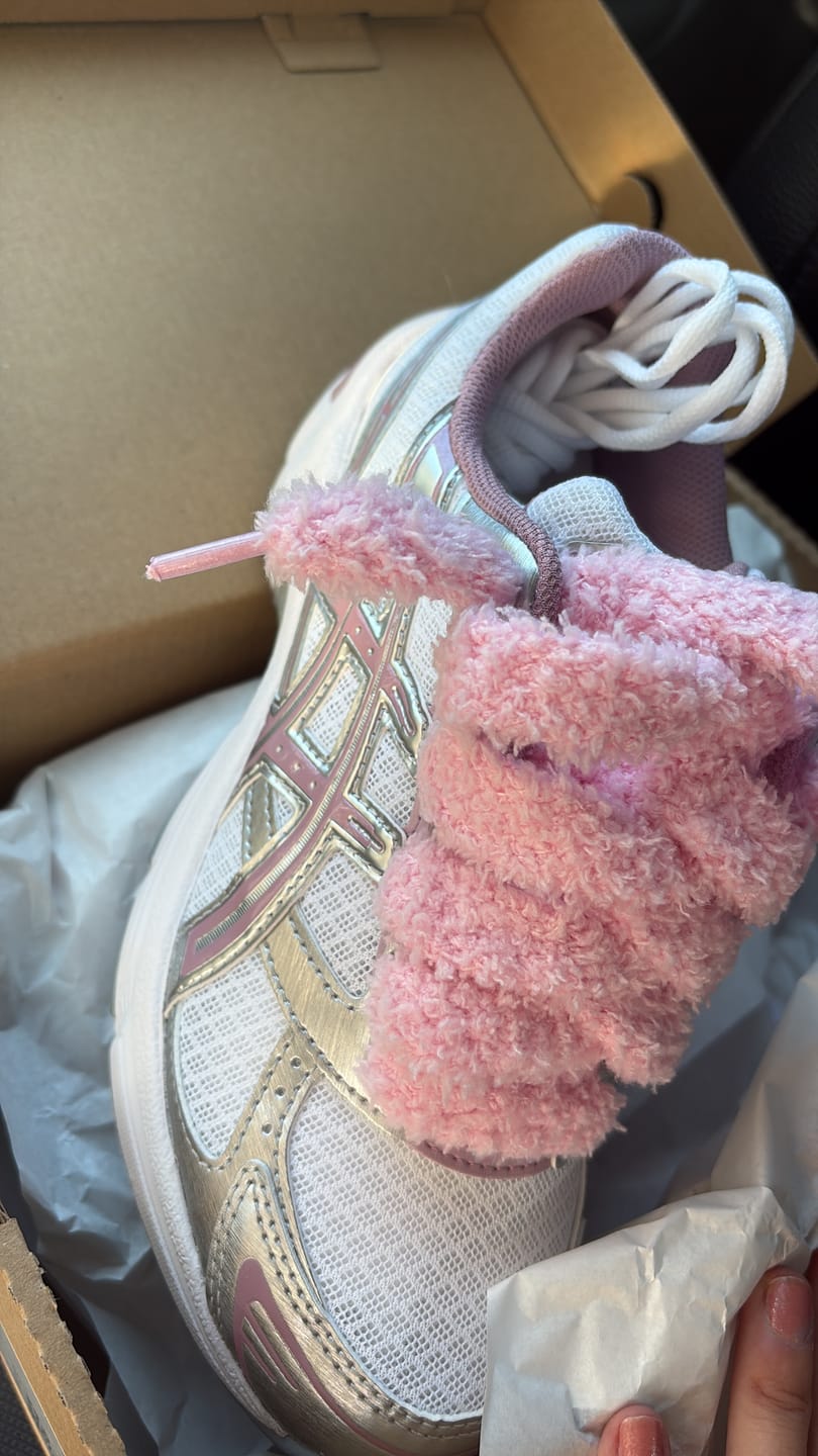 Customer photo review of GEL-1130 Taro Purple - Fluffy Laces Pink
