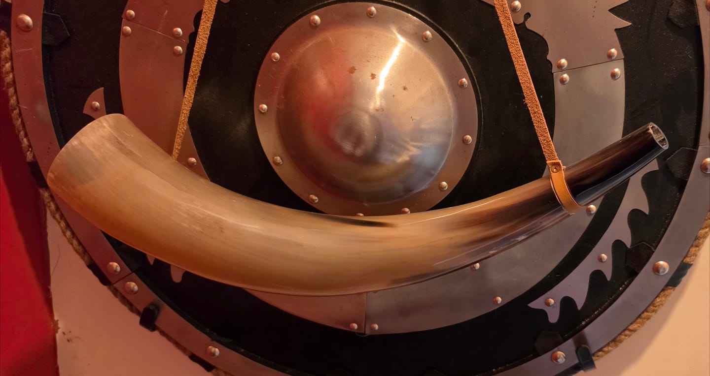 Customer photo review of War Horn - Extra Large