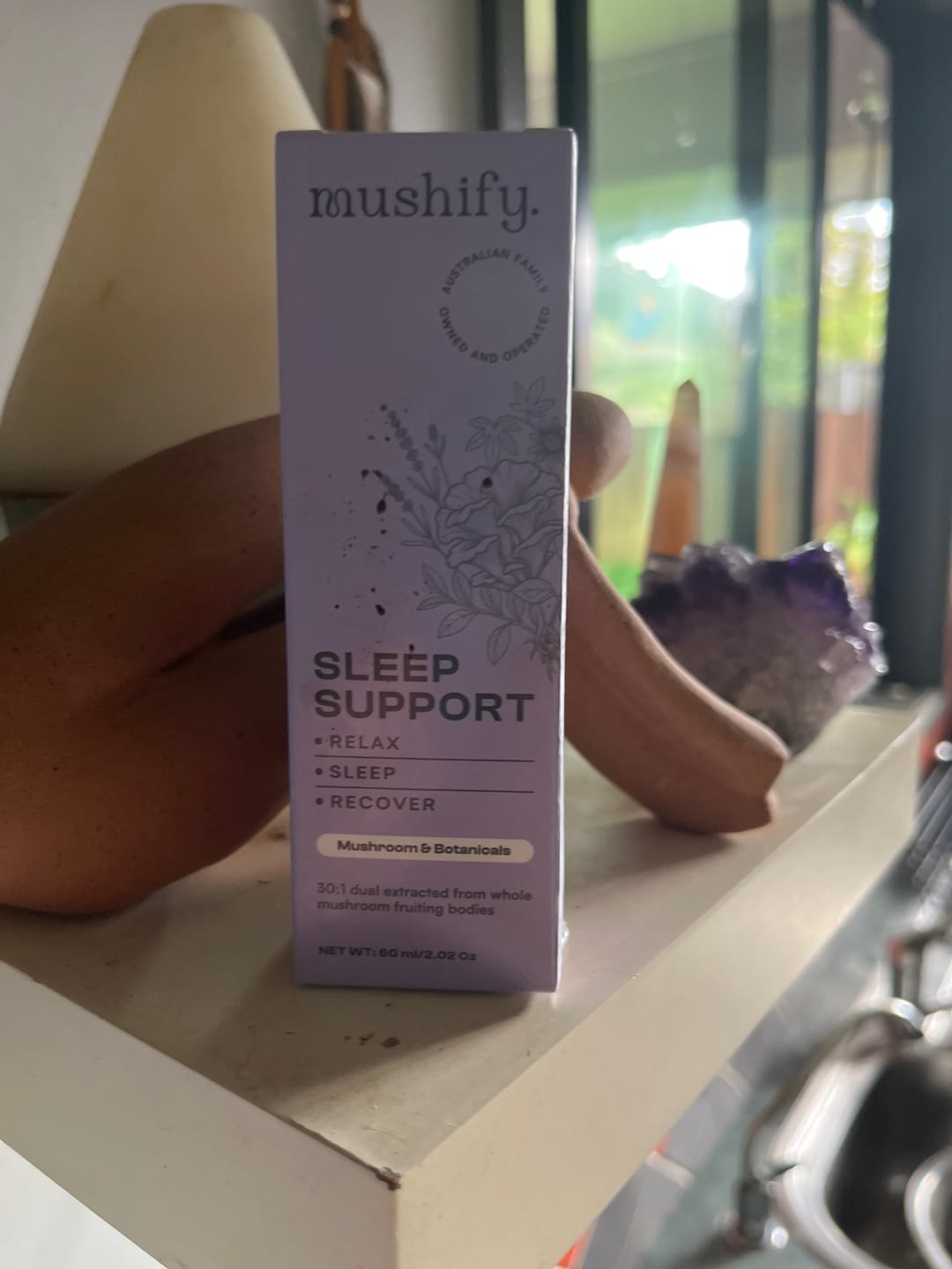 Customer photo review of Sleep Support - All Natural Sleep Aid