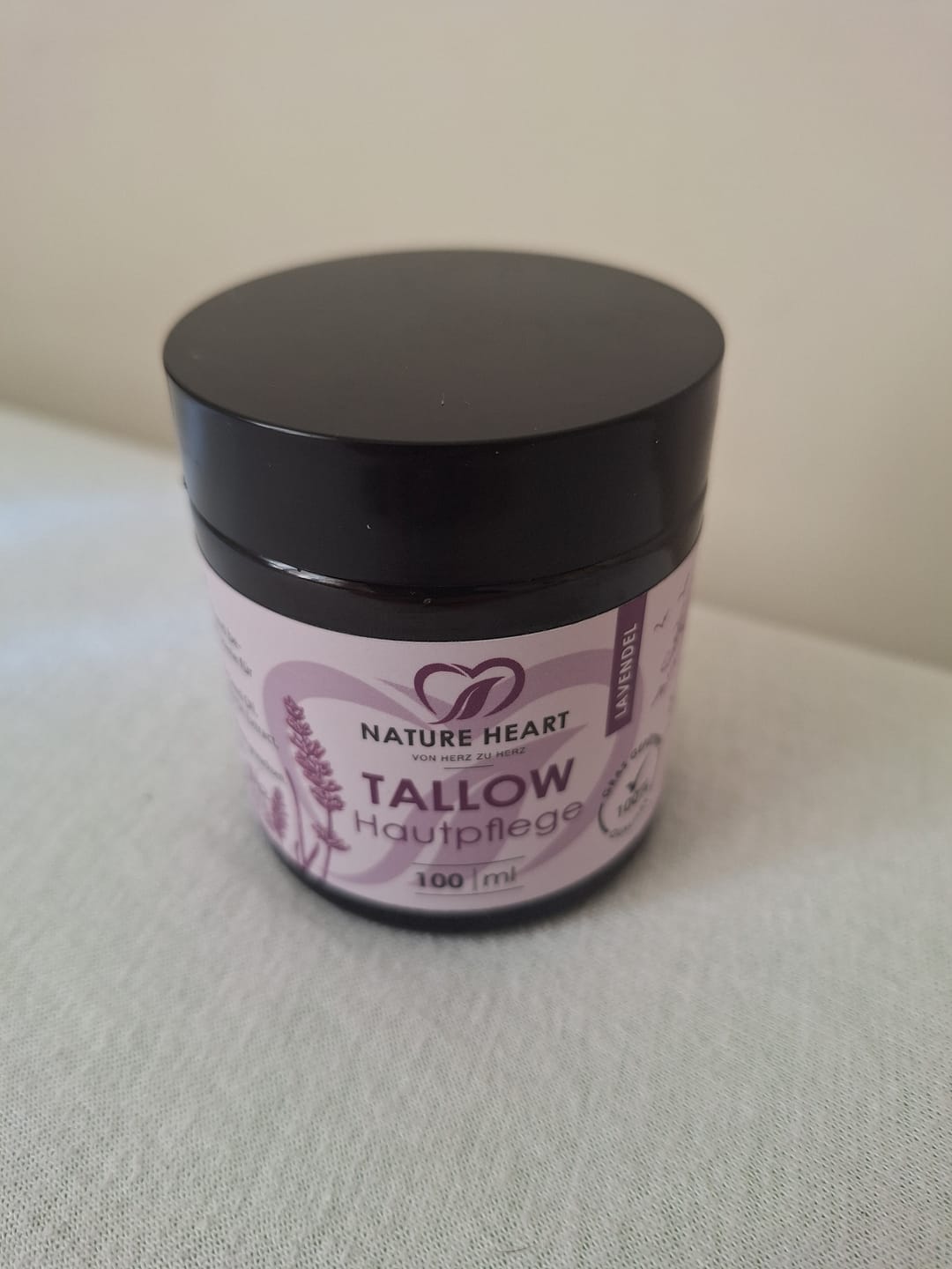 Customer photo review of Tallow Hautpflege Lavendel