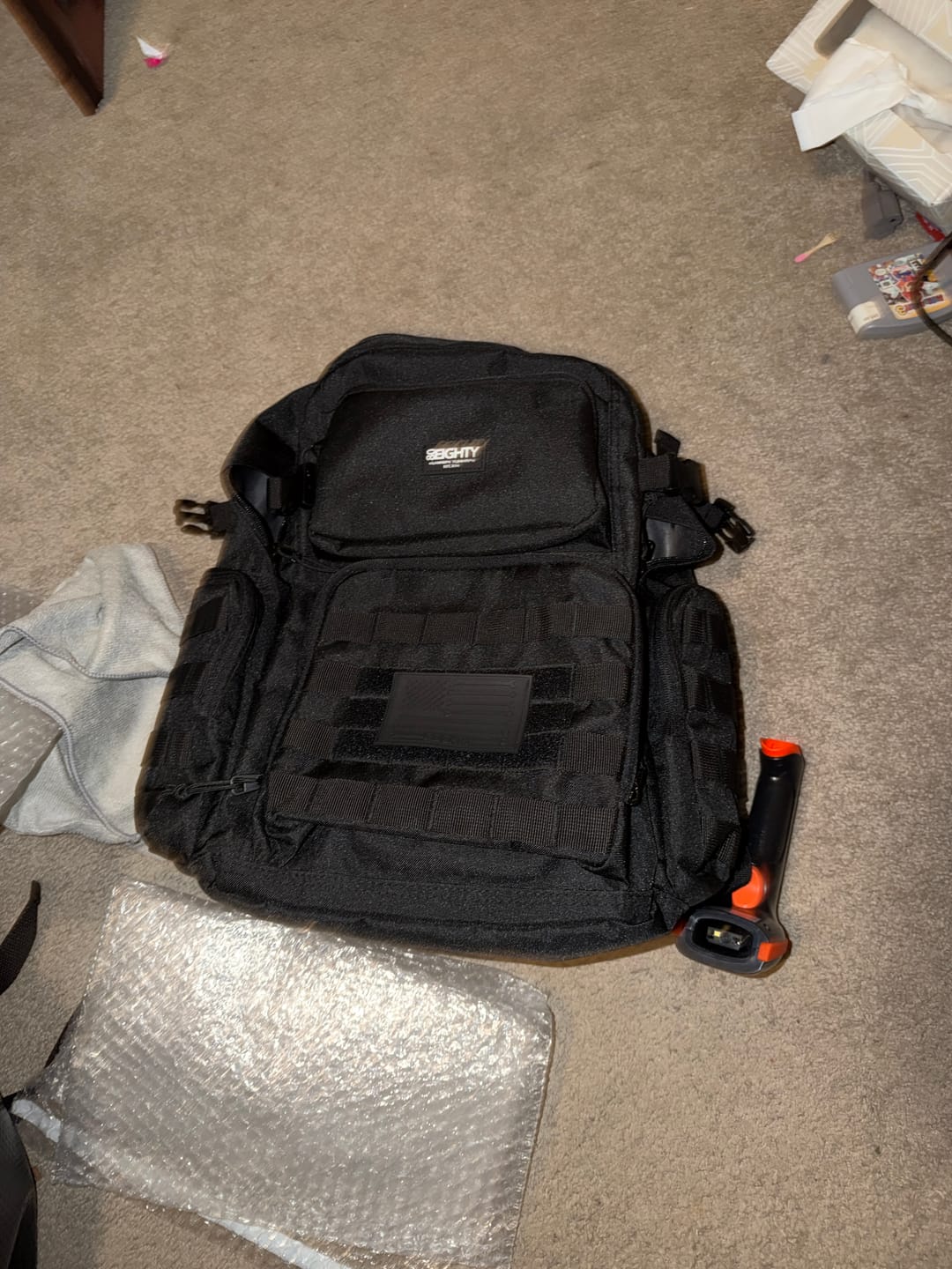 Customer photo review of 80Eighty® Commando Raven Backpack