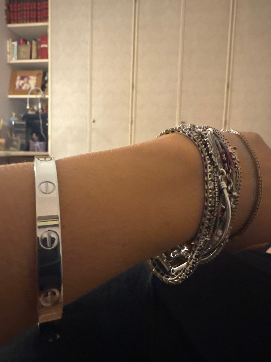 Customer photo review of Love Cuff Bracelet