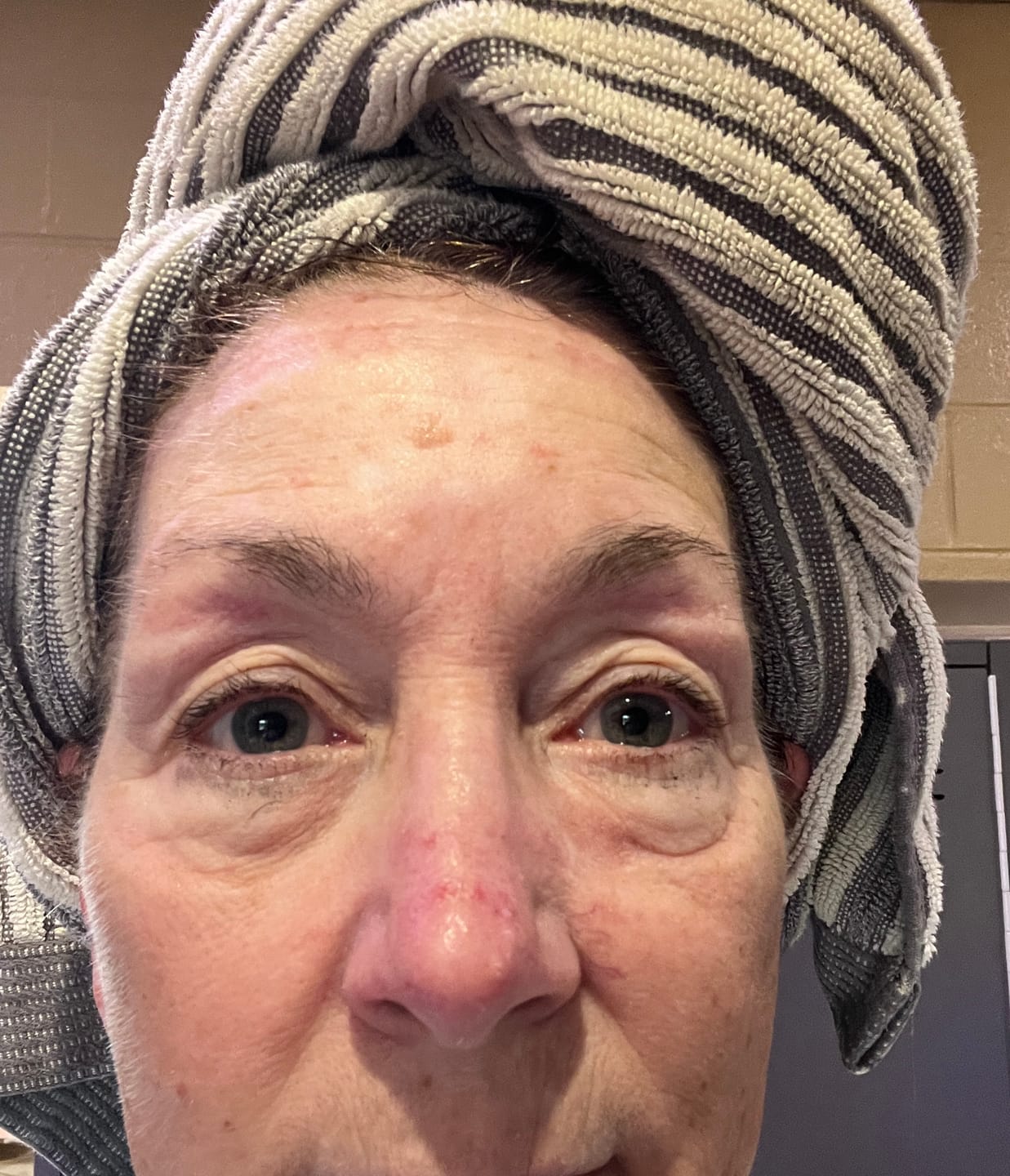 Customer photo review of NanoClear™ Flex Swim Goggles Clear - (White)