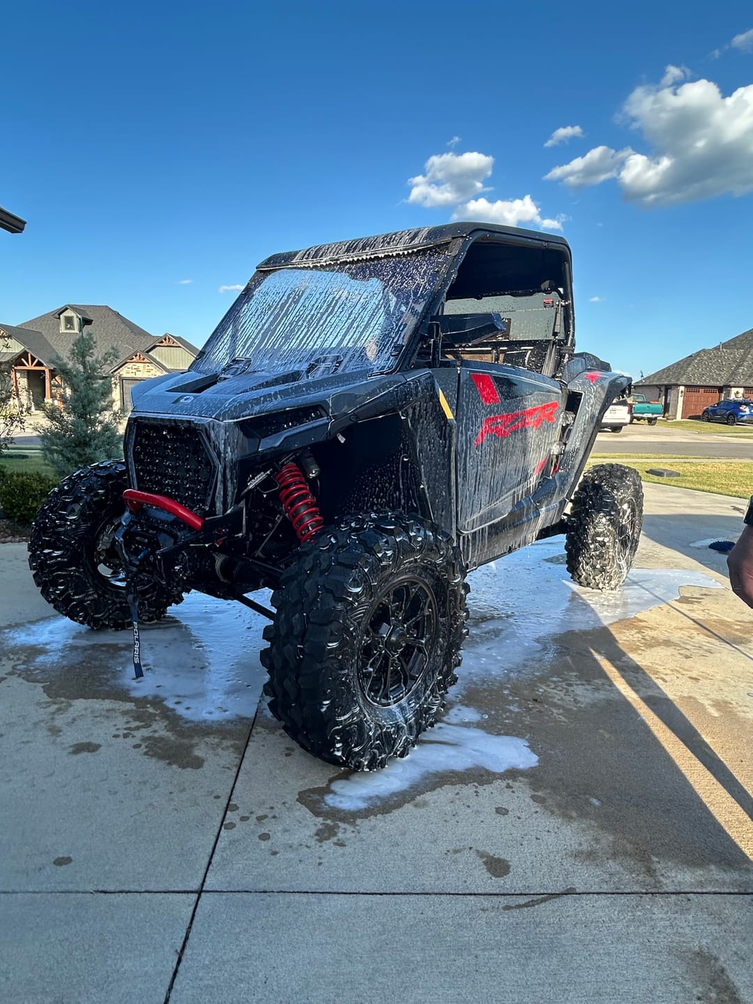 Customer photo review of First Purchase Total Wash Offroad Bundle