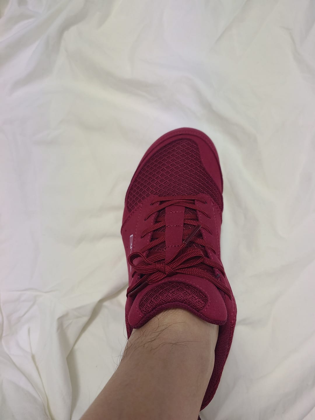 Customer photo review of アシトレスニーカー