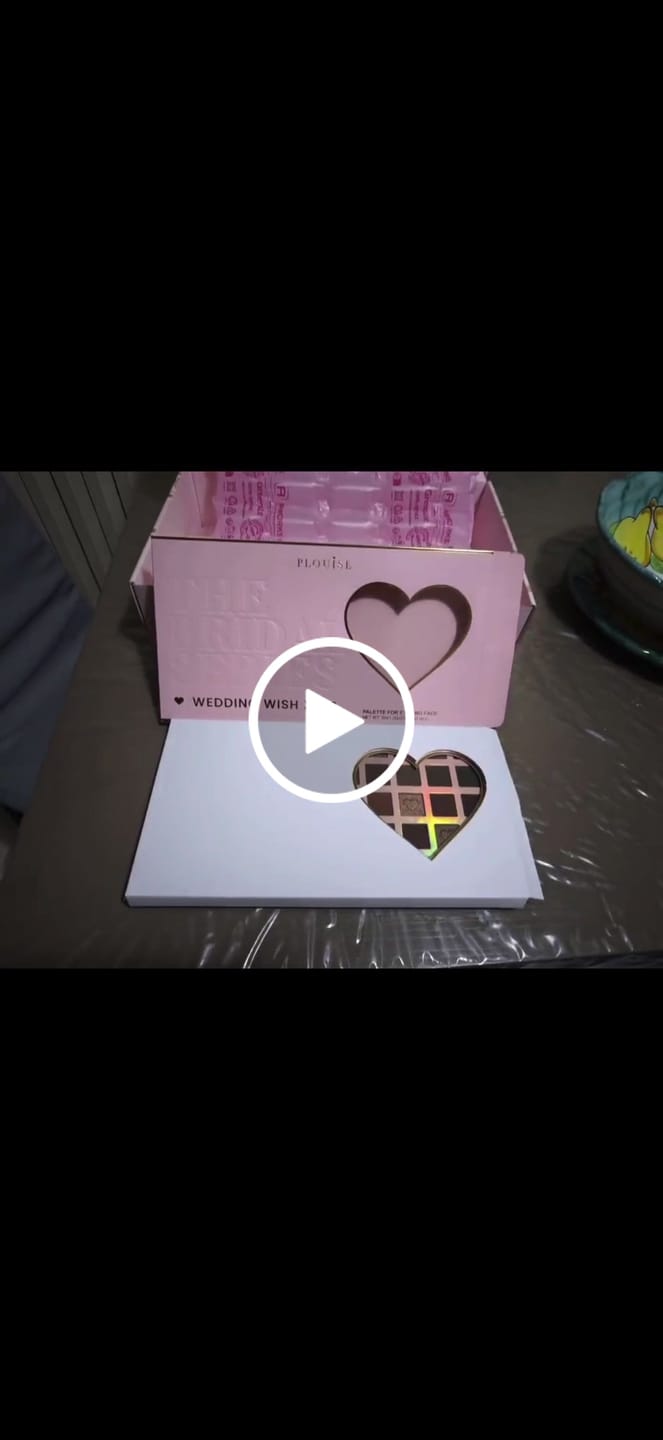 Recenzja wideo klienta dotycząca palety Wedding Wish XL