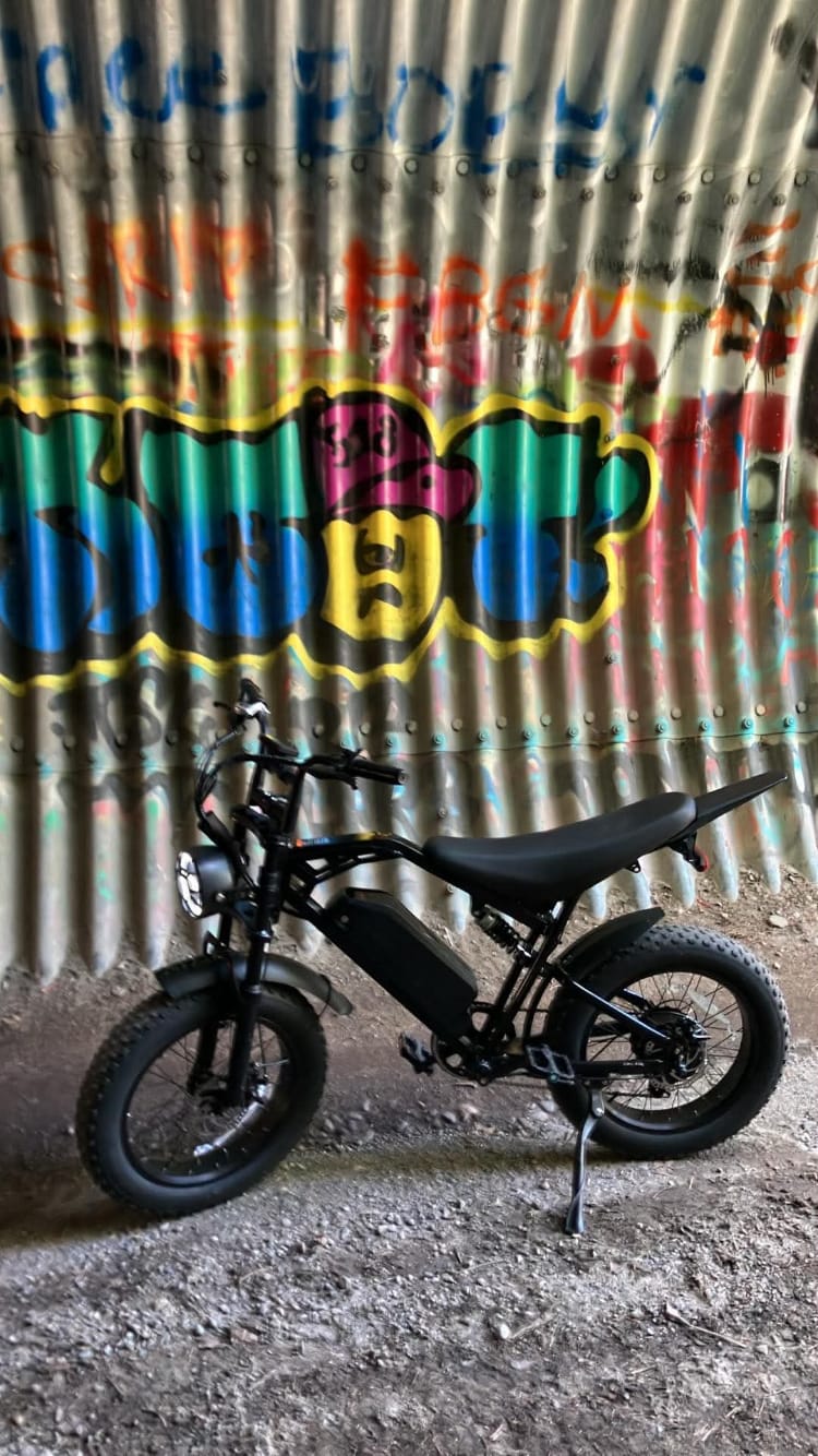 Customer photo review of Eskute® V200 20*4.0" Dirt Electric Bike for Kids&Teens