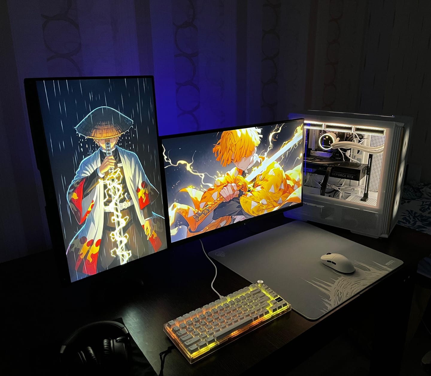 Customer photo review of Wraith Ace Series Poron Mousepad