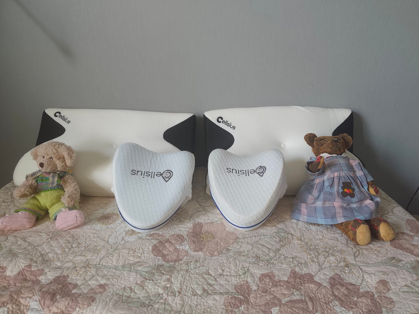Customer photo review of Oreiller Papillon Cervical Cellsius - Le secret du dormeur latéral et dorsal