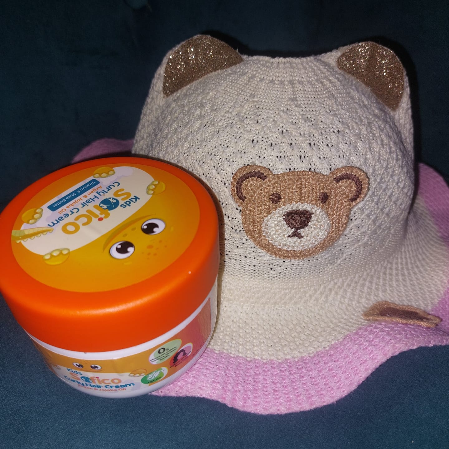 Customer photo review of Sofico Kids Curly Hair Cream Argan & Jojoba Oil 200 ml