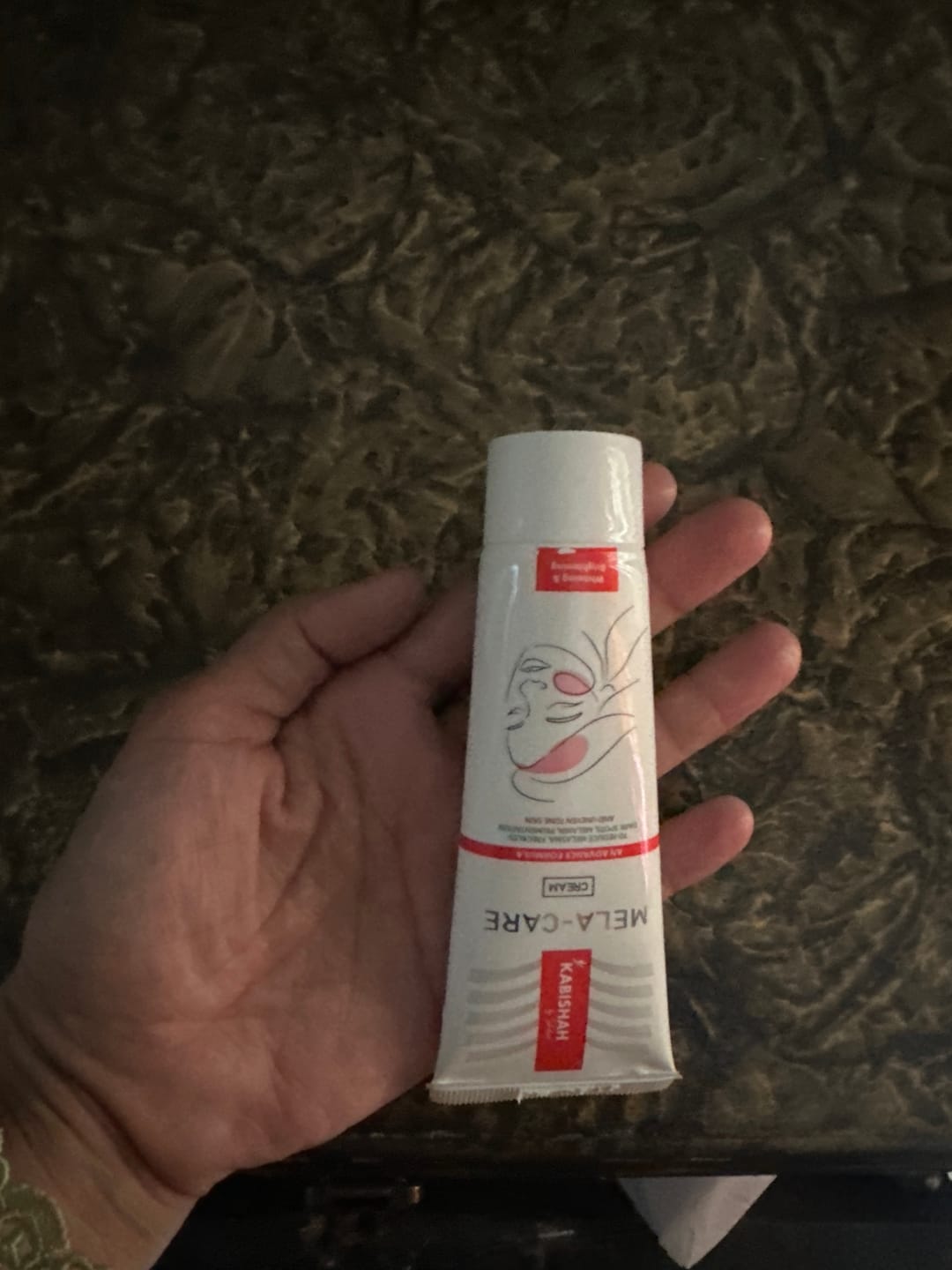 Customer photo review of Mela Care Advanced Brightening Cream