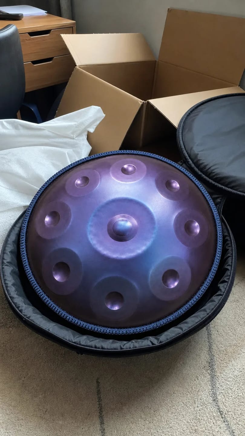Customer photo review of Handpan Kurd oder Amara D-Moll 9–12 Noten
