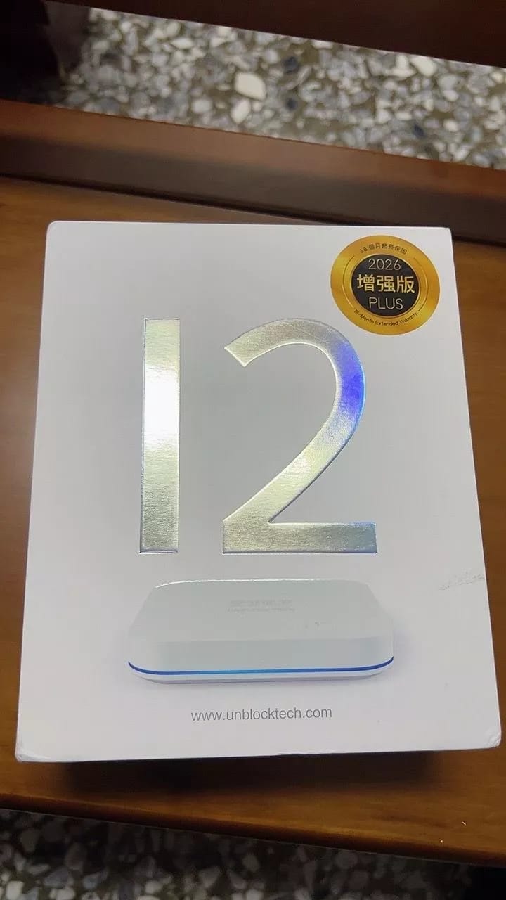 Customer photo review of UnBlockTech UBOX12 PRO Android TV Box - Gen 12 (2026)