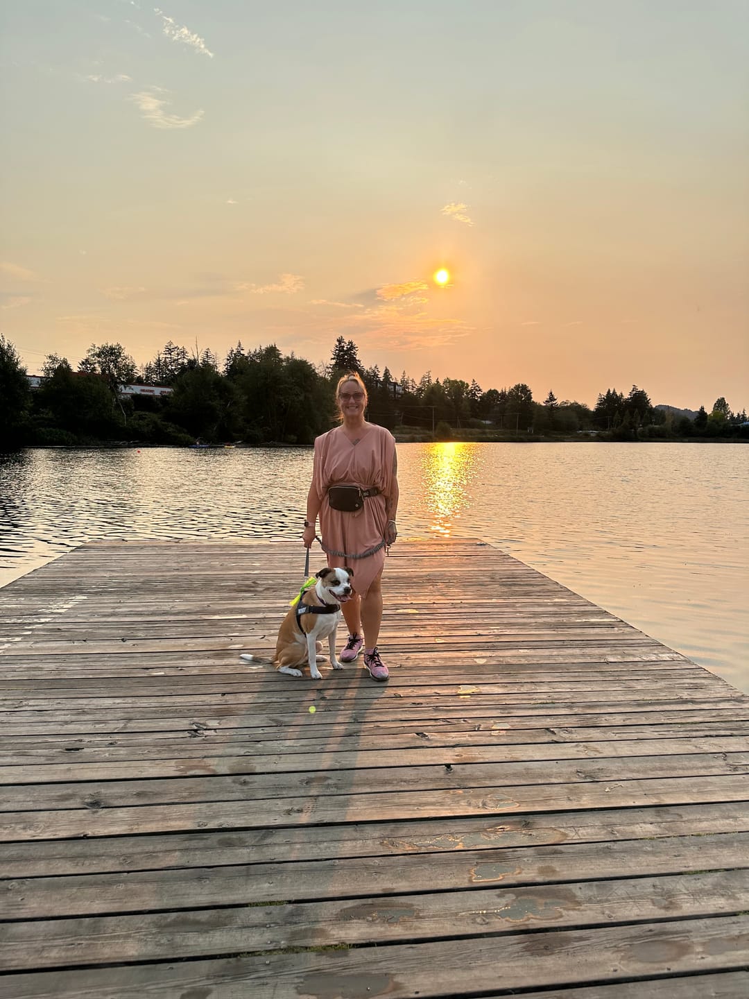 Customer photo review of Horizon Dress - Shibori