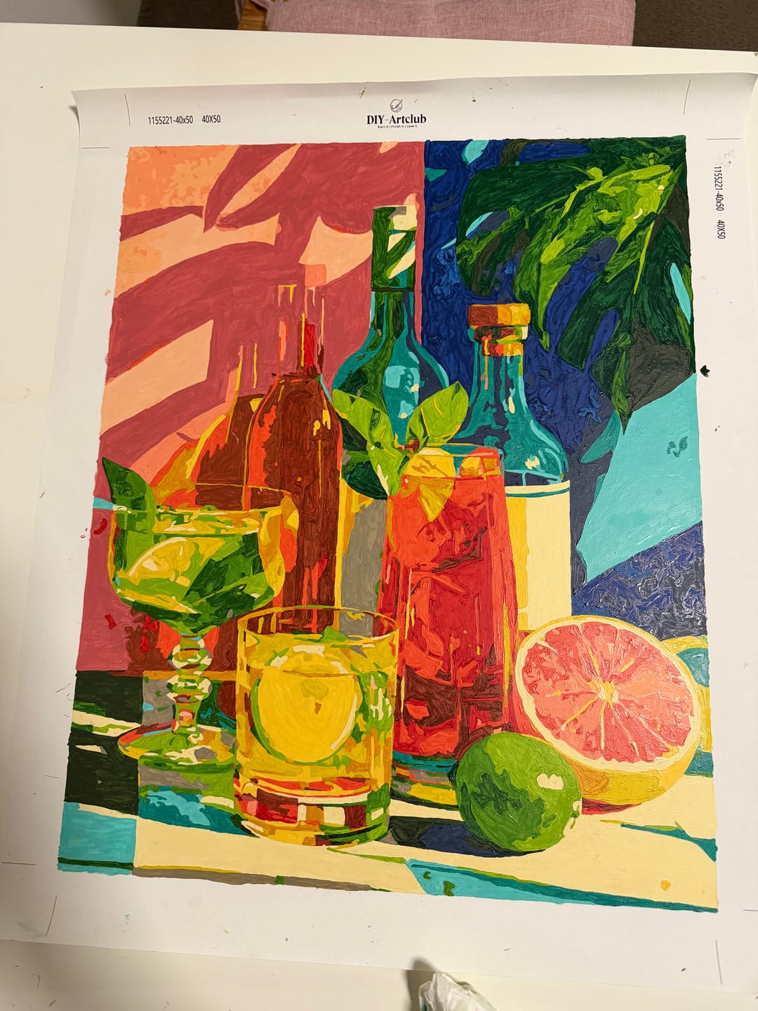 Customer photo review of All Inclusive | Paint by Number