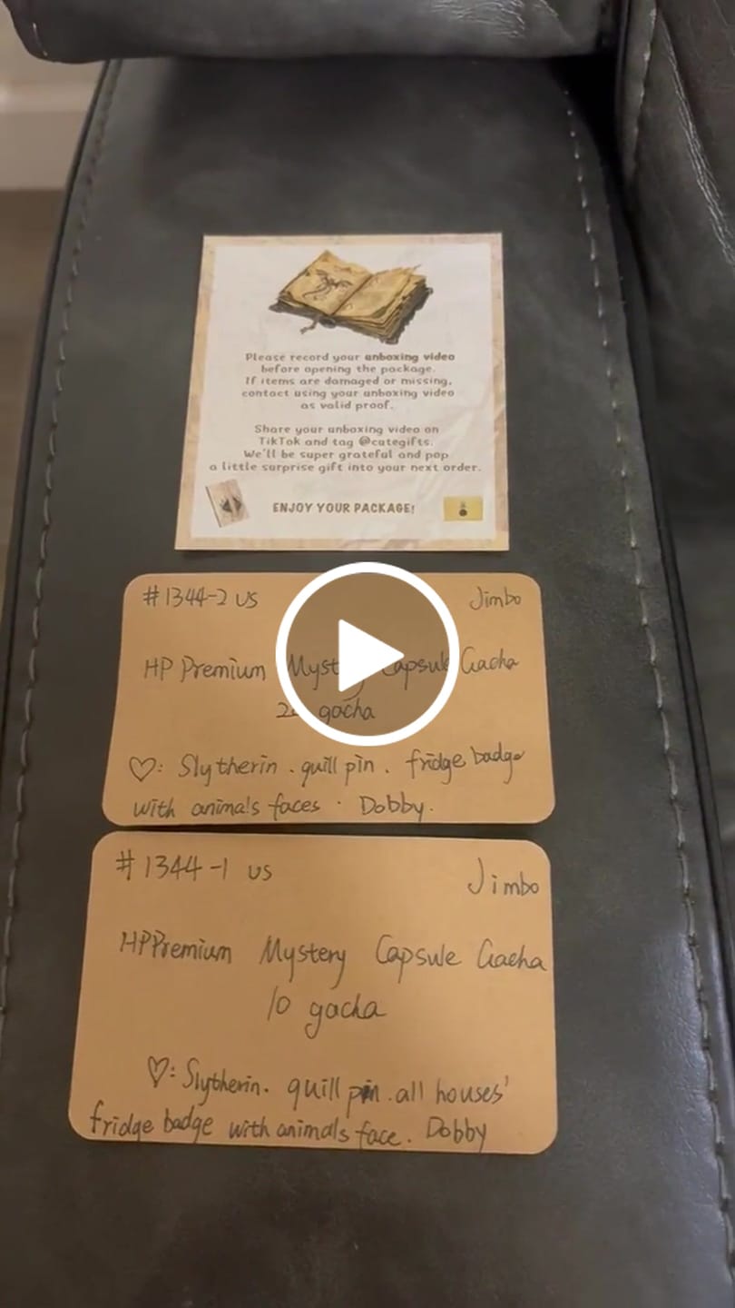 Customer video review of HP Premium Mystery Capsule Gacha