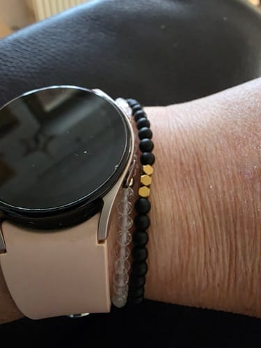 Customer photo review of Obsidian Bracelet