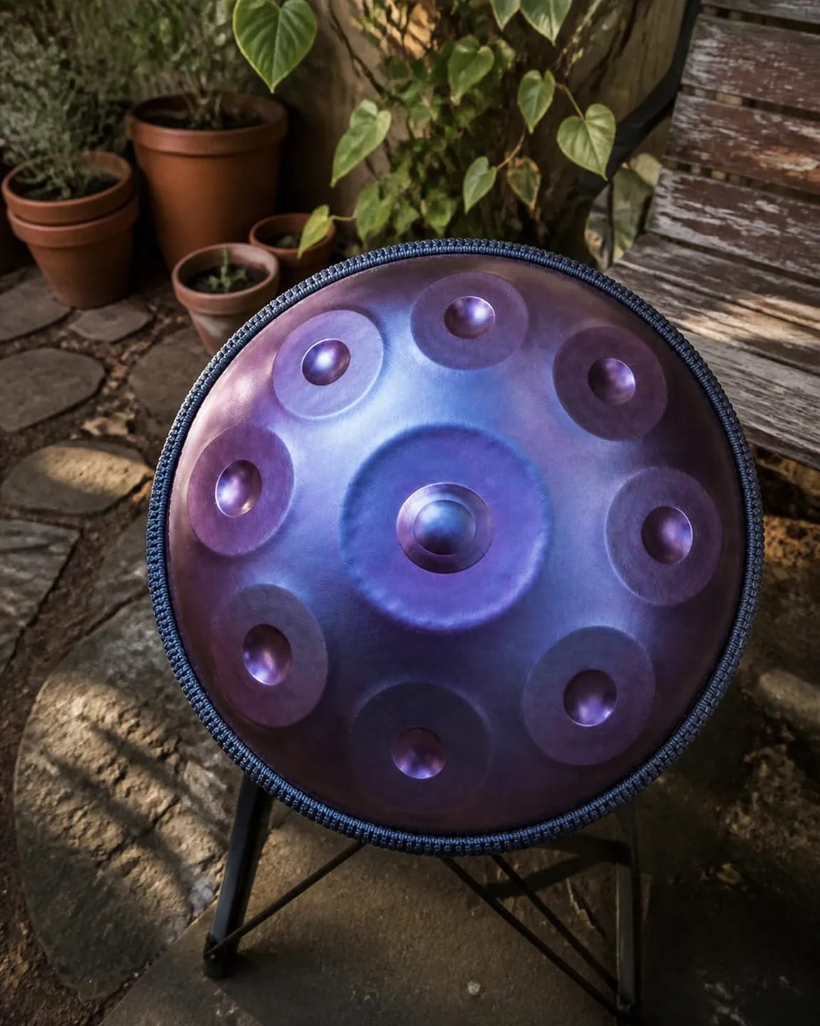 Customer photo review of Handpan Kurd oder Amara D-Moll 9–12 Noten