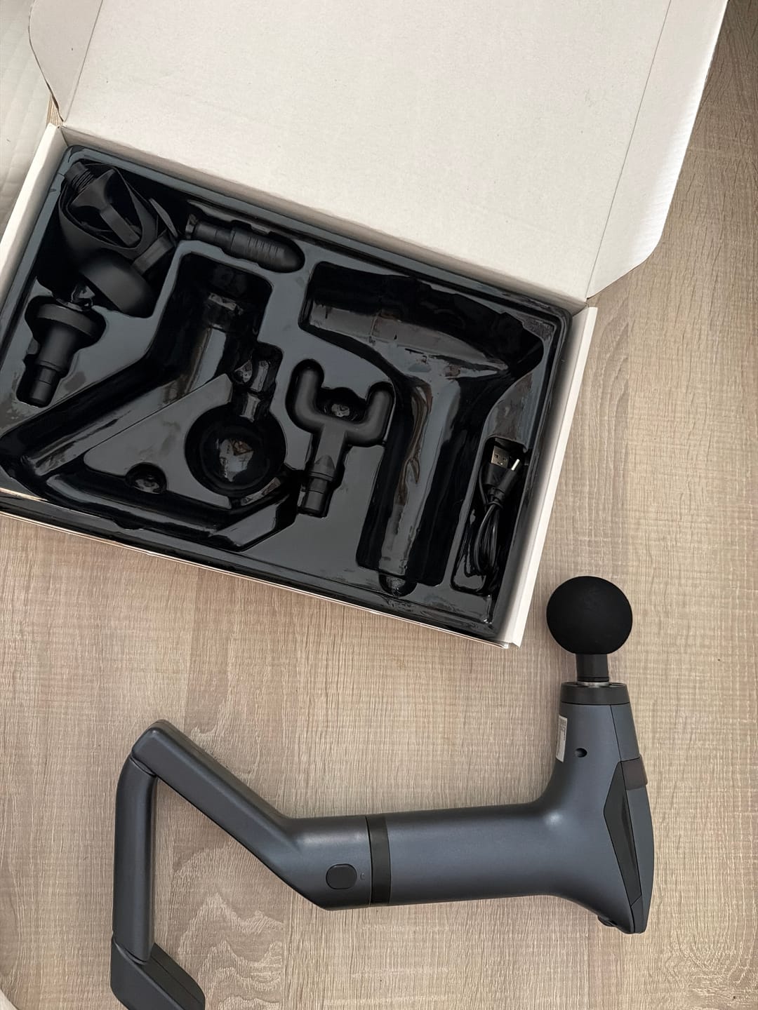 Customer photo review of Pistola Masajeadora PREMIUM MOVIORE