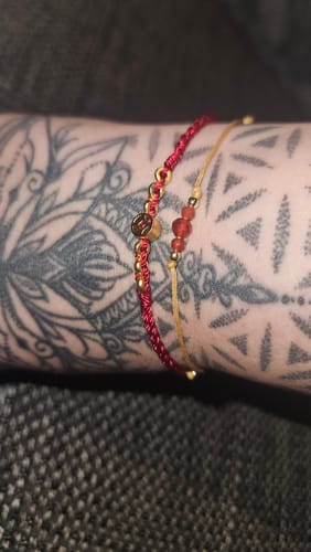 Customer photo review of Tibetan Wish Bracelet